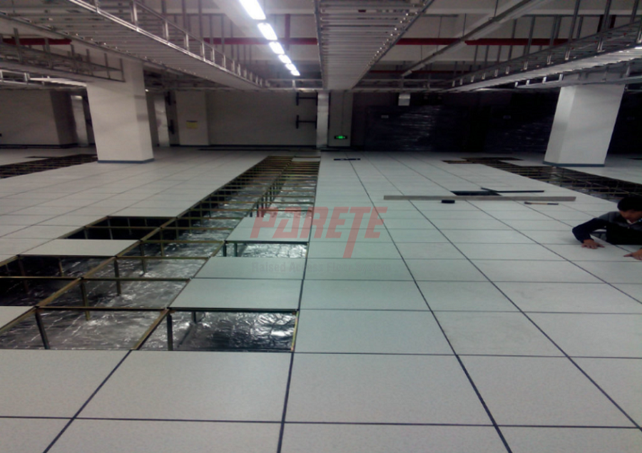 Steel access floor computer room