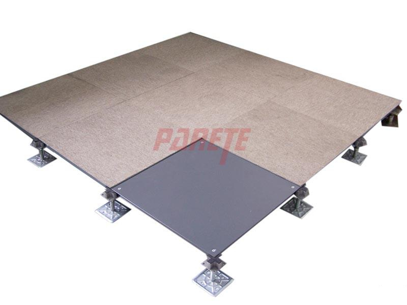 Indepedent support raised floor system