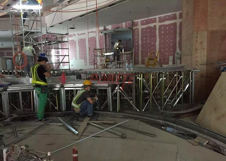 Bracing Support Raised floor