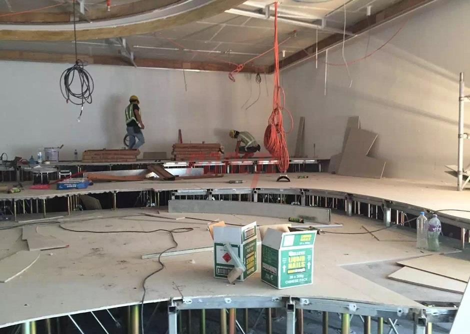 Bracing Support Raised floor 