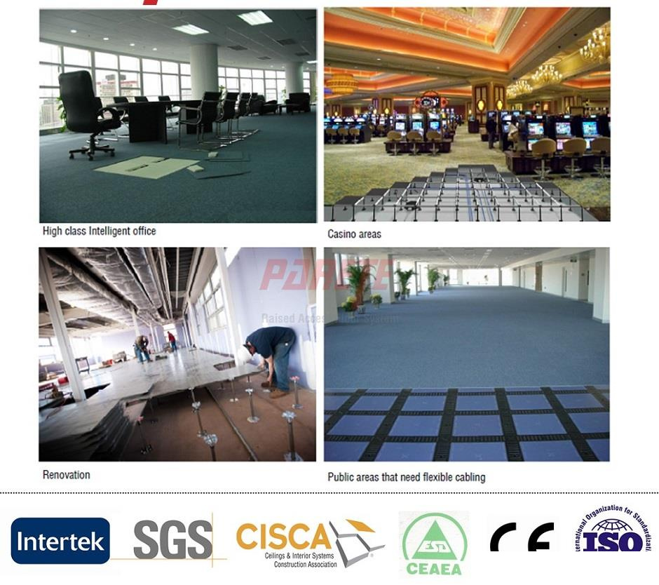  raised floor applications