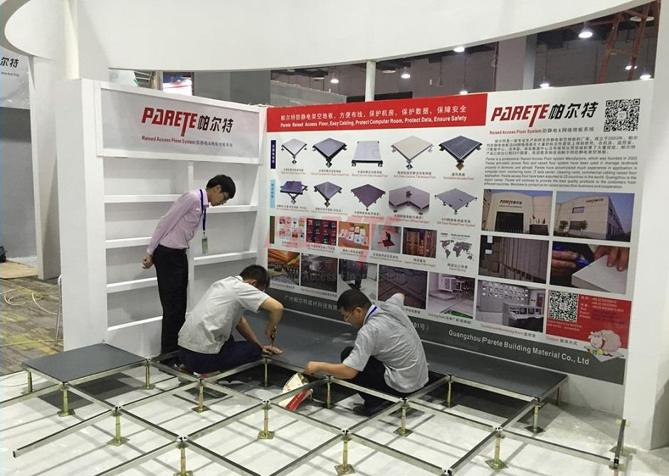 steel raised floor exhibition