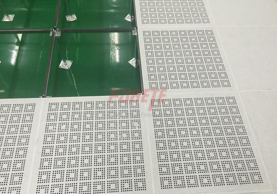 ventilation access floor with esd pvc