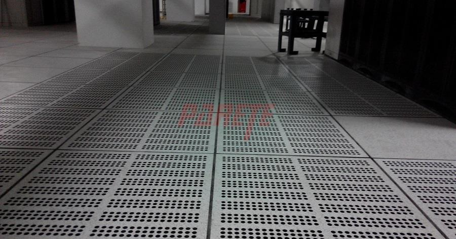 computer room perforated raised floor 