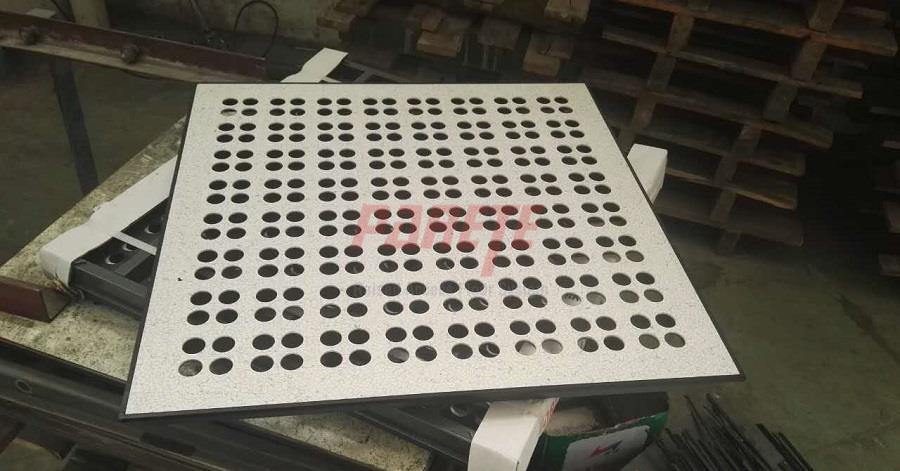 perforated raised floor