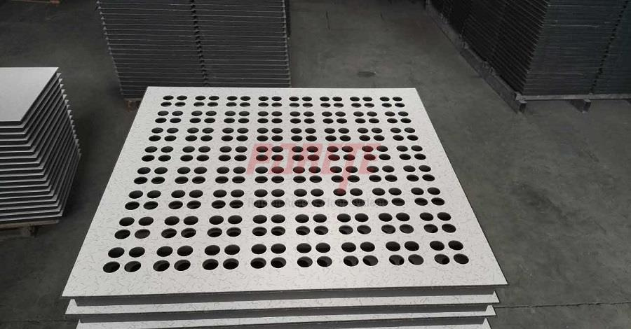 perforated raised floor
