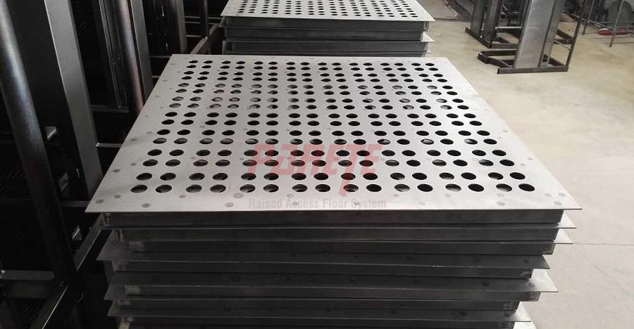 perforated raised floor