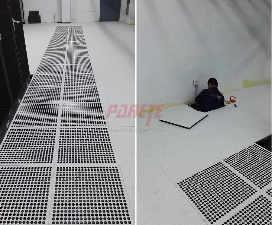  Steel ventilation floor